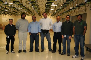 ORBIT Team Left to Right: Meilong Jiang (NEC Laboratories USA); Shridatt Sugrim (WINLAB, Rutgers University); Jaskaran Singh (WINLAB, Rutgers University); Ivan Seskar (WINLAB, Rutgers University); Sampath Rangarajan (NEC Laboratories USA); Rajesh Mahindra (NEC Laboratories USA); Gautam Bhanage (WINLAB, Rutgers University)