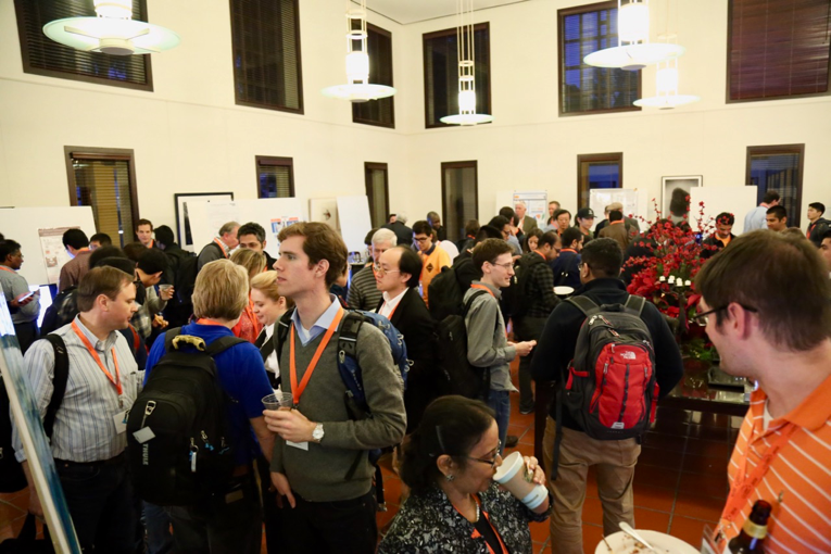 Figure 3.48 groups presented their research to NICE and CoNEXT participants in the evening demo and poster session.